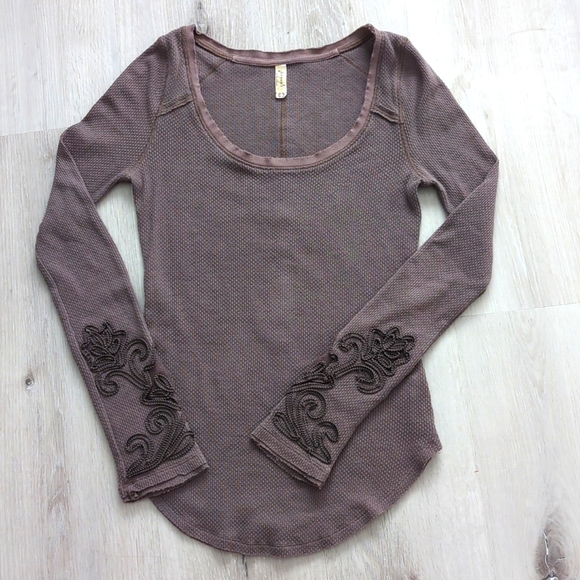 Free People Tops - Free People L/S Thermal top S